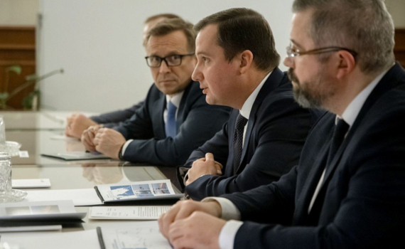 В Москве состоялась рабочая встреча Андрея Никитина и губернатора Архангельской области В Москве состоялась рабочая встреча Андрея Никитина и губернатора Архангельской области